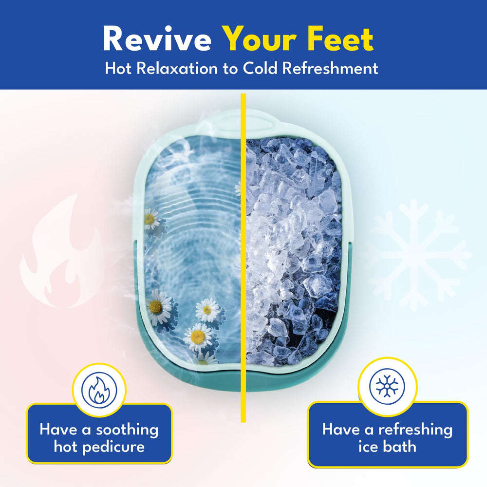 American Wellness Authority foot bath with massage nodes for soothing soaks and gentle acupressure.