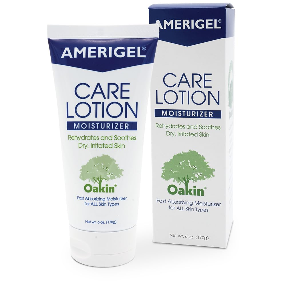 AMERIGEL Care Lotion fragrance free close up communicates gentle formula