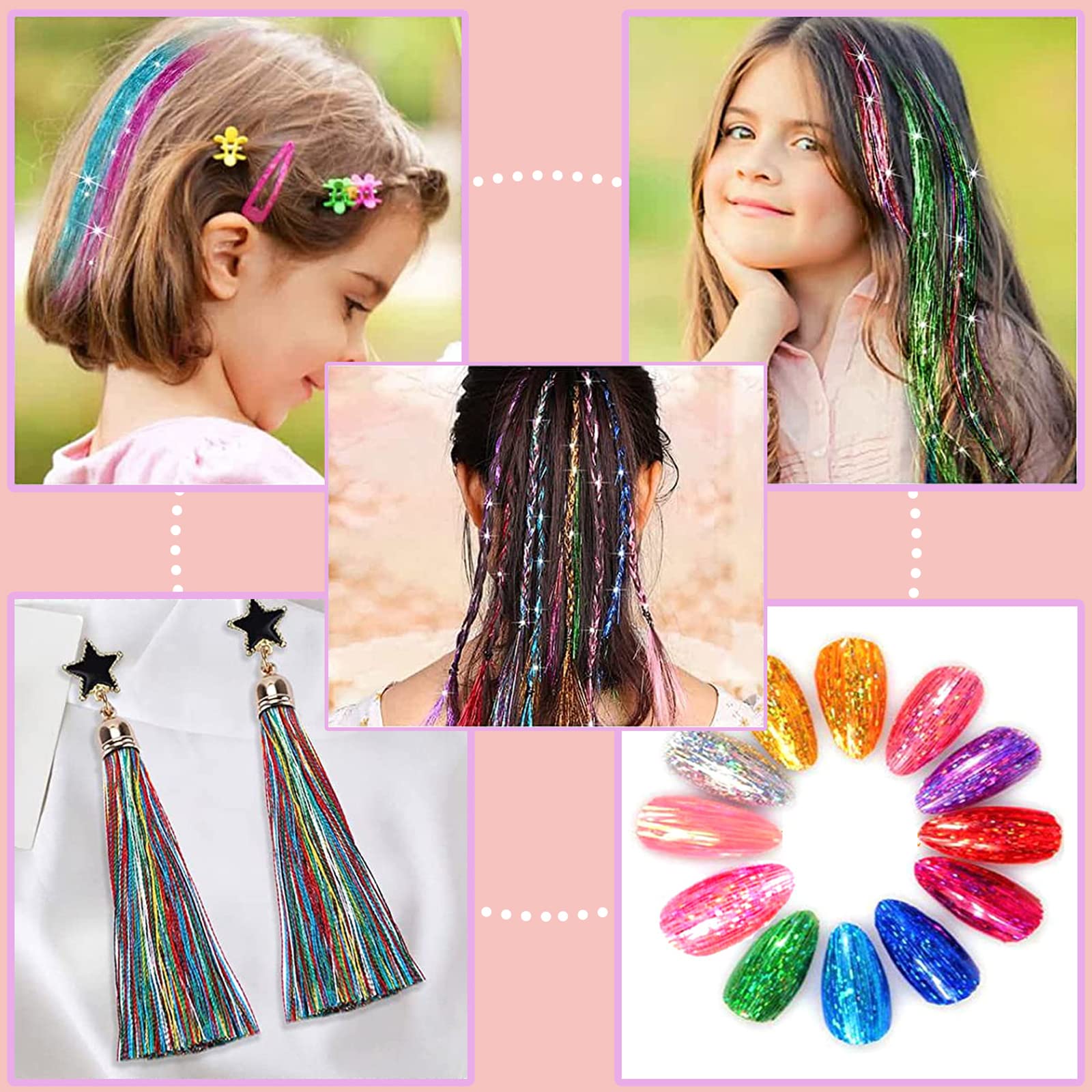 AMGPT ponytail hoop tools shown for secure, fast hair tinsel attachment.