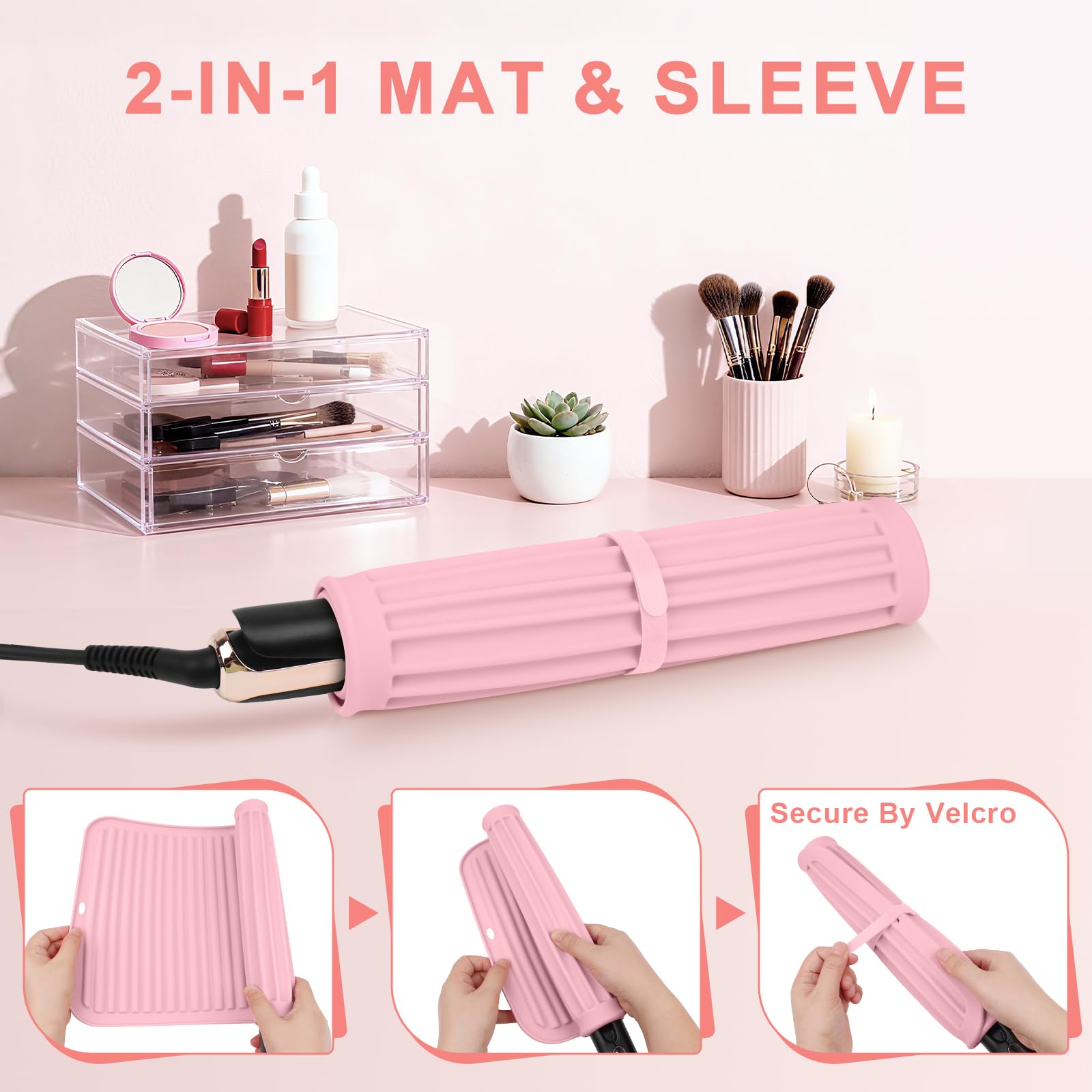 AMIJEAL durable silicone mat resistant to scratches for long-term use