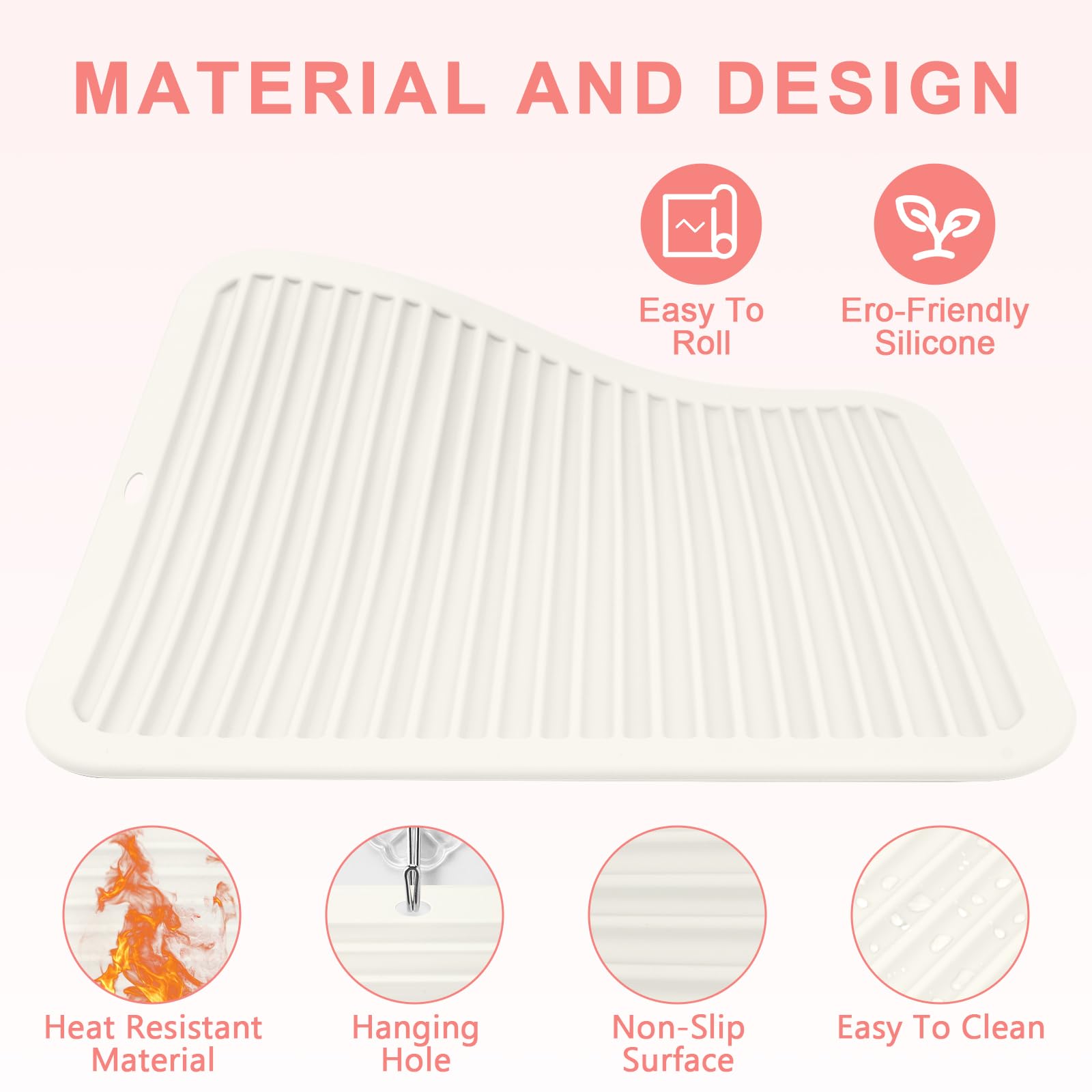 AMIJEAL mat design protecting tool cords from heat exposure