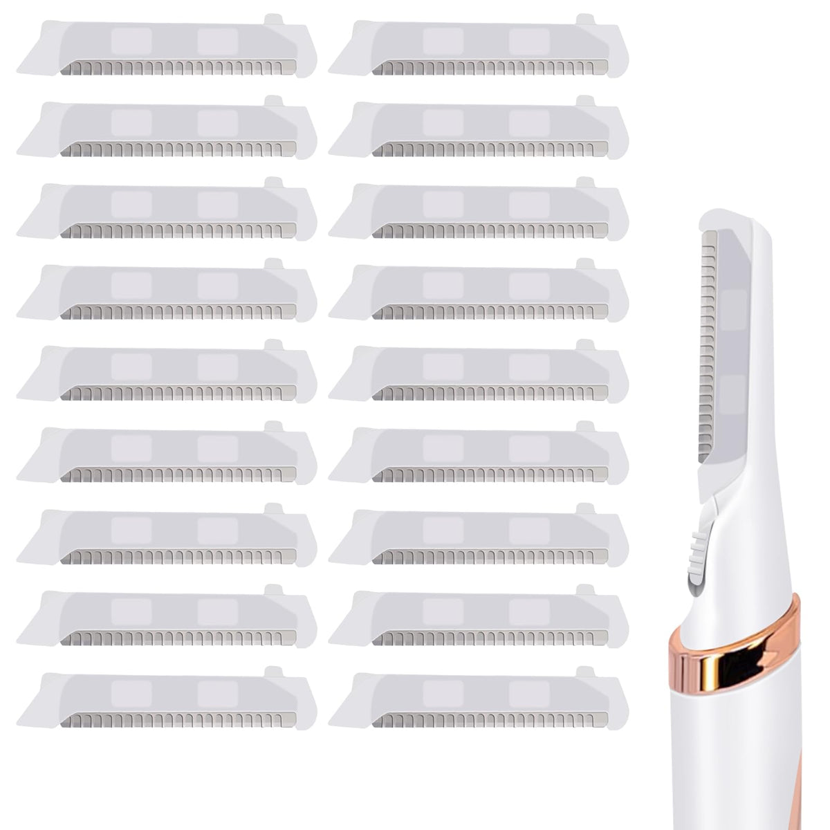 AMILKME blade refill box, 18-pack, ready for easy at-home replacement.