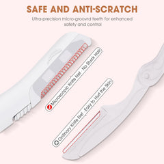 AMILKME Dermaplane Glo compatibility ensures safe, seamless blade swaps.