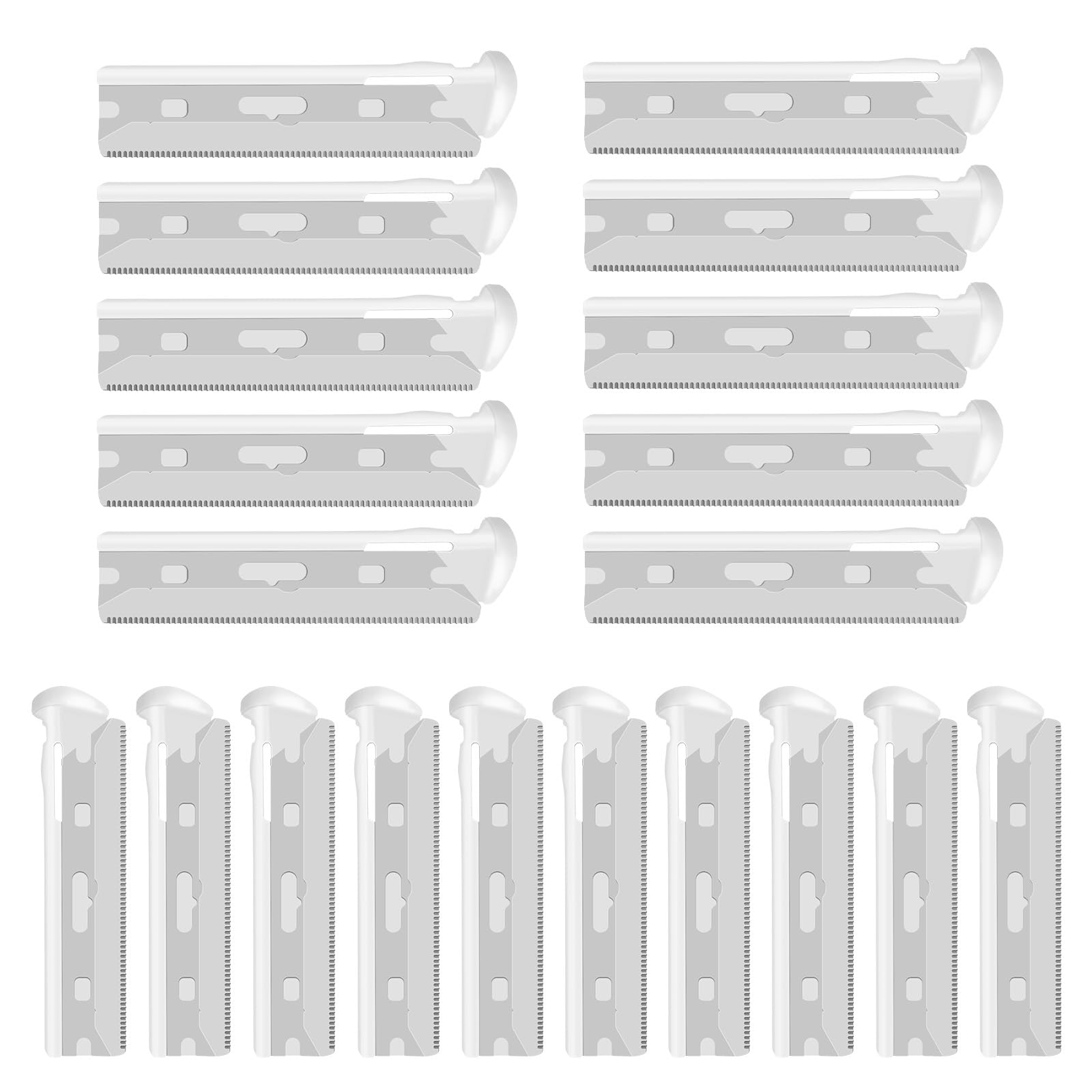 AMILKME peach fuzz lift blades deliver smooth skin after facial grooming.