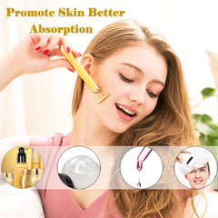 Amirce Face Massager Waterproof design closeup lets you use in the shower.