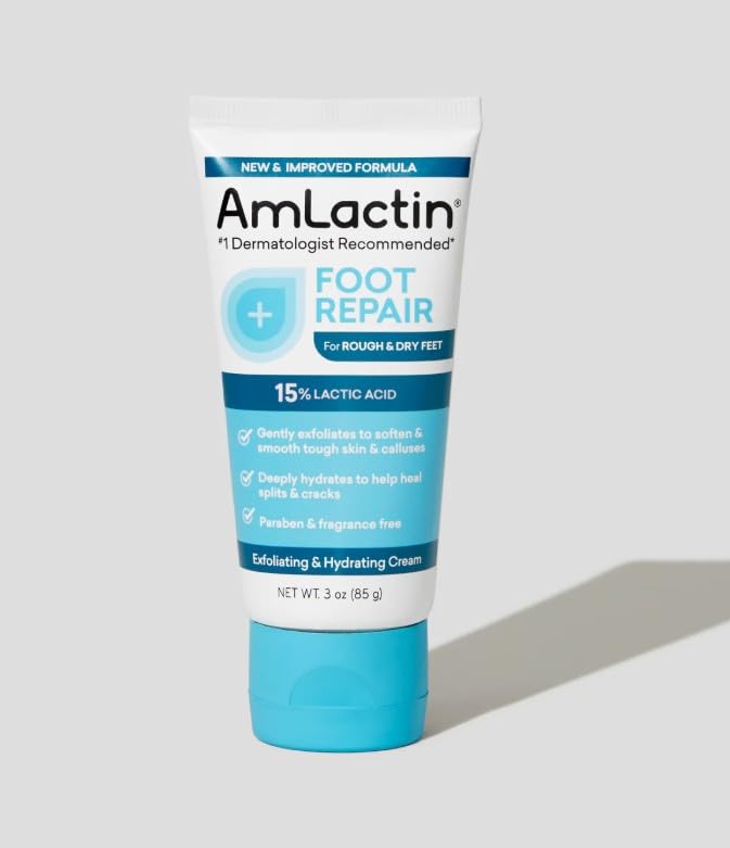 AmLactin pack-of-2 box back view emphasizes value for regular use.