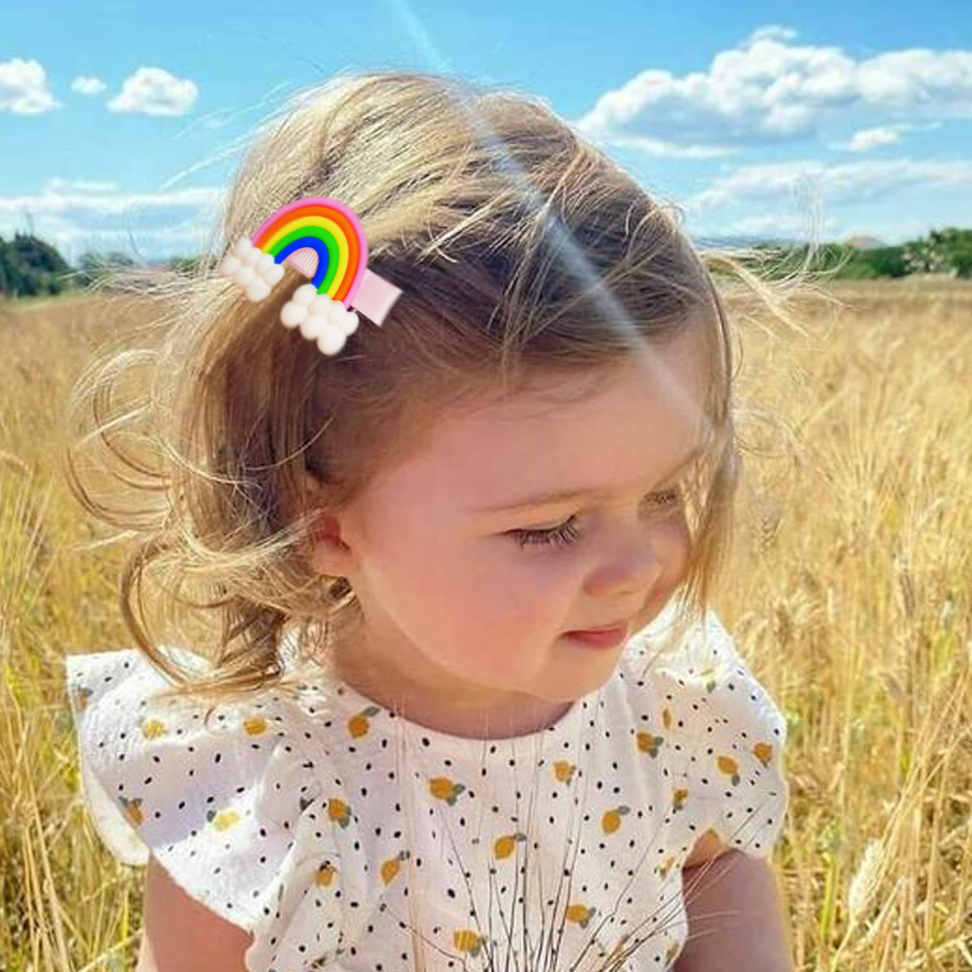 AMMY Candy Hair Clip Flower—delicate design adds charm and holds curls securely.
