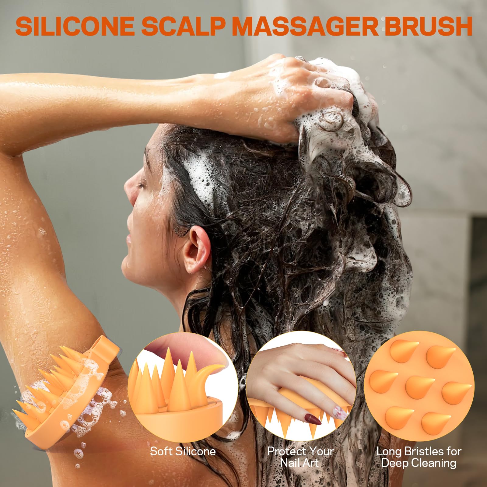 AMOADO Scalp Scrub packaging highlights sulfate-free formulation