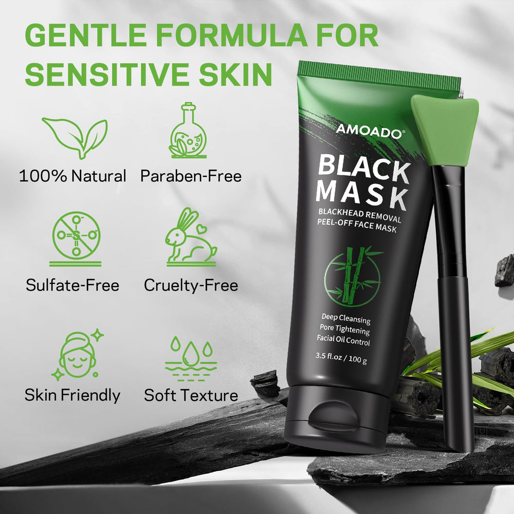 AMOADO Skin-Smoothing Result after use shows refined texture and brightness.