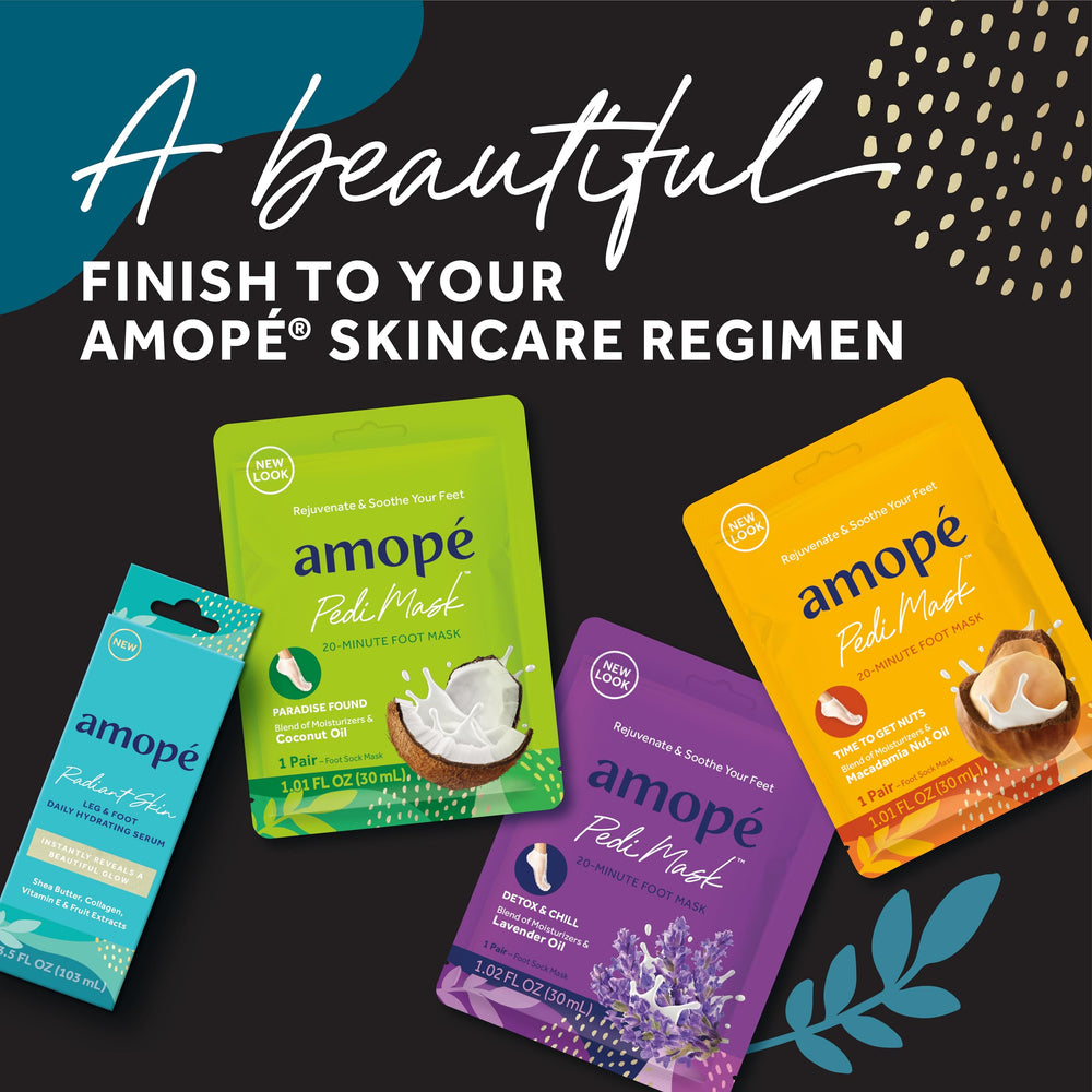 Amope Pedi Perfect Pro finished feet look smoother after treatment.