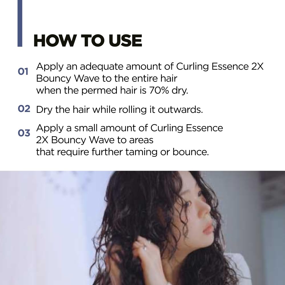 AMOS PROFESSIONAL Curling Essence 5 oz bottle perfect for daily curl routine