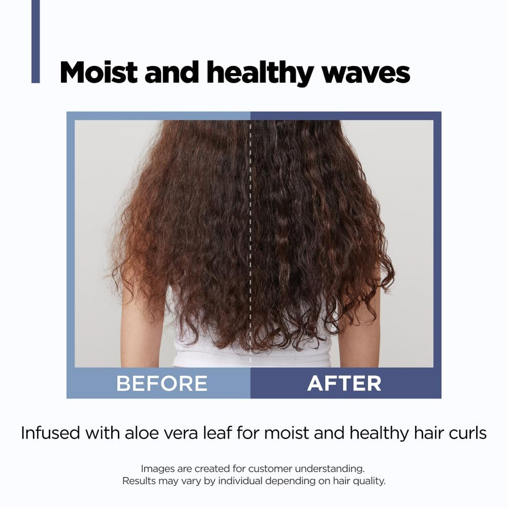 AMOS PROFESSIONAL Curling Essence on shelf signals trusted salon-quality care for curls