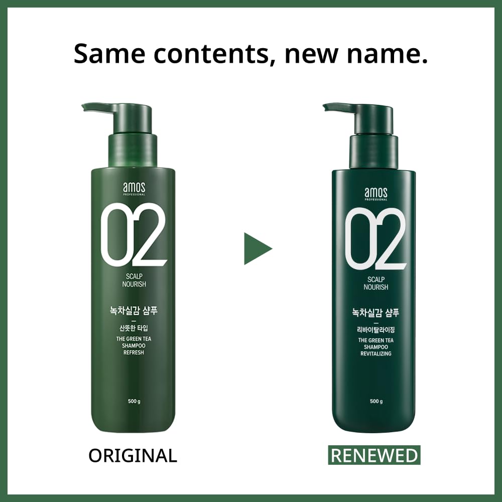 AMOS PROFESSIONAL Green Tea Shampoo lather creates clean hair without stripping moisture.