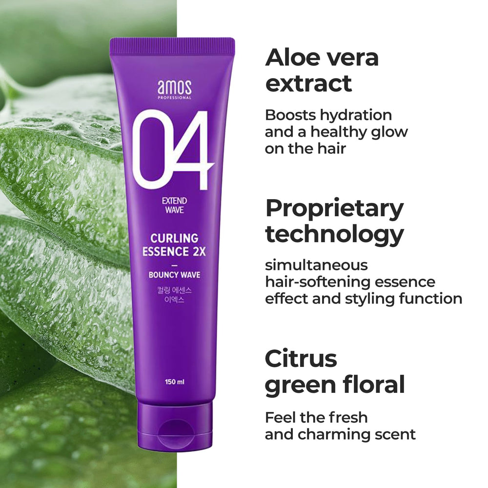 AMOS PROFESSIONAL Korean salon heritage icon reflecting trusted hair care brand.