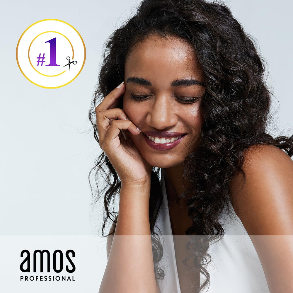 AMOS PROFESSIONAL Packaging box display for shelf-ready styling.