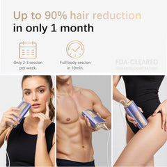 AMOTAOS IPL laser device full-body session in about 10 minutes