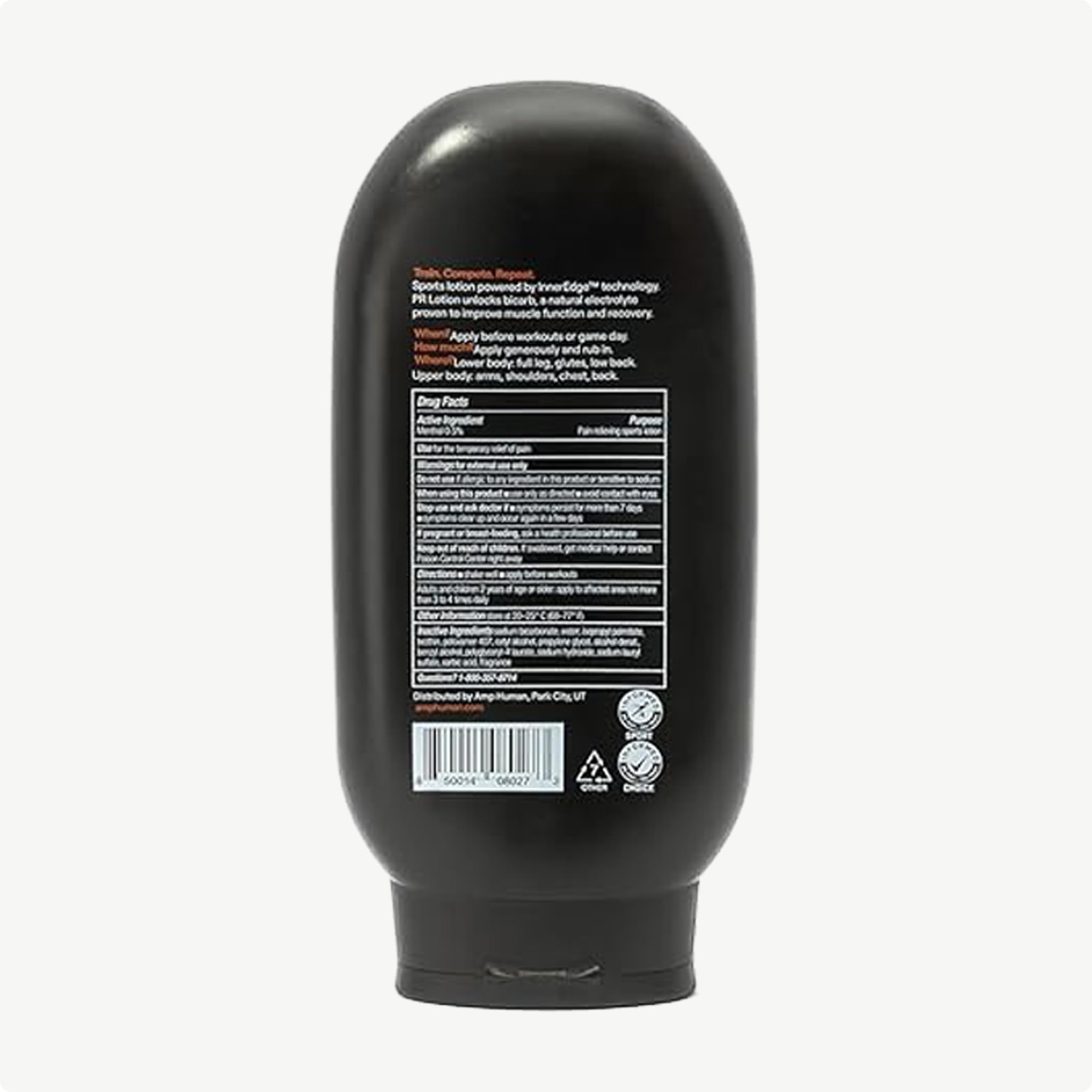 Amp Human PR Lotion recovery scenario with athletes post-workout