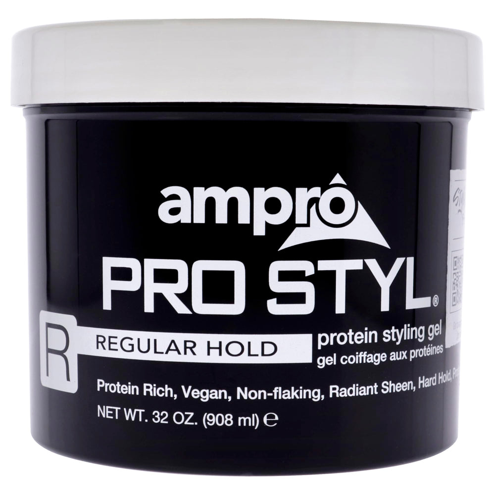 AmPro Pro Styl Gel define mechones con firmeza para todo tipo de cabello.