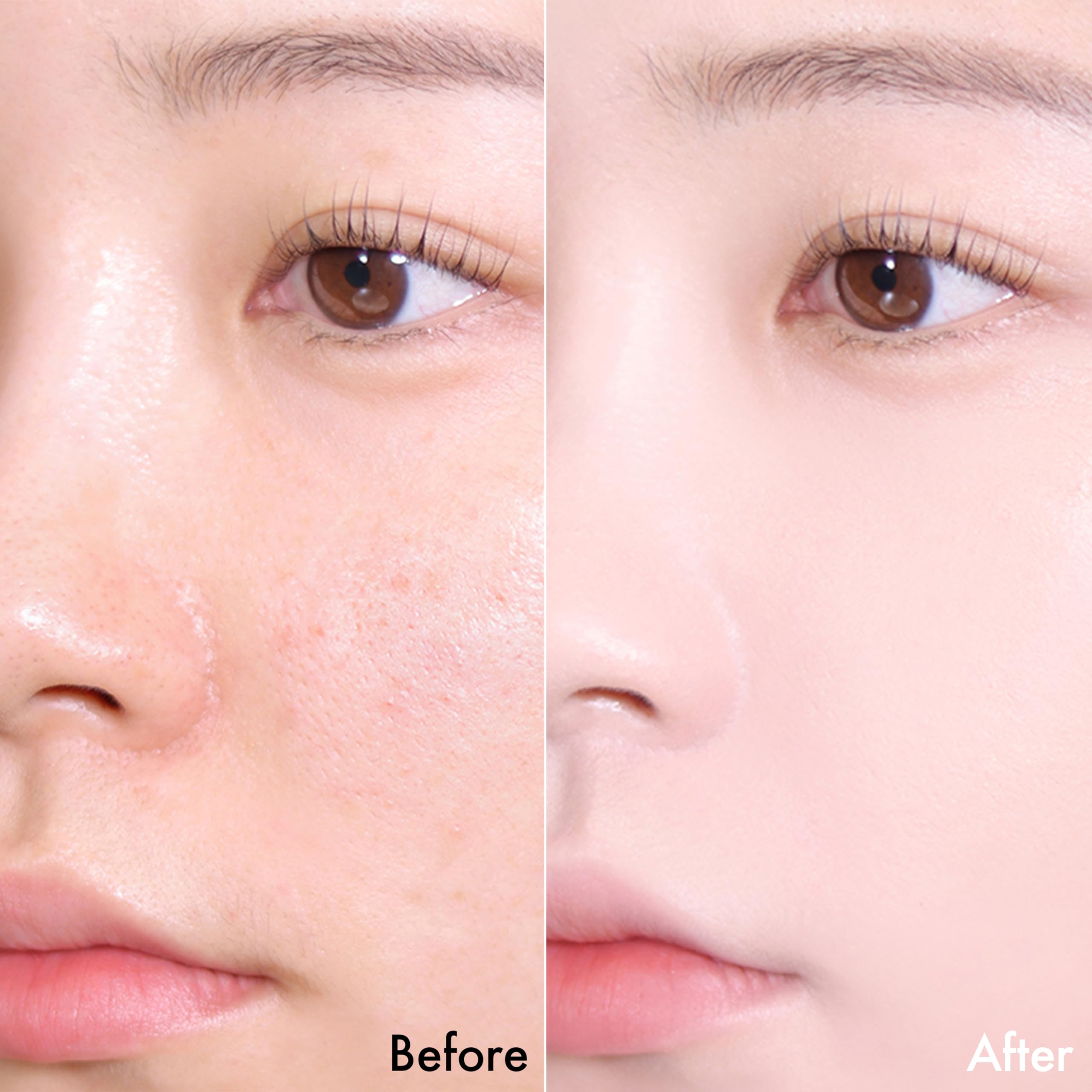 Amuse SEOUL Ceramic Skin Perfector matte finish renders a natural, long-lasting look.