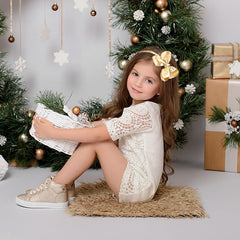 Amybasic boutique hair bow headband on kids, versatile for everyday wear.