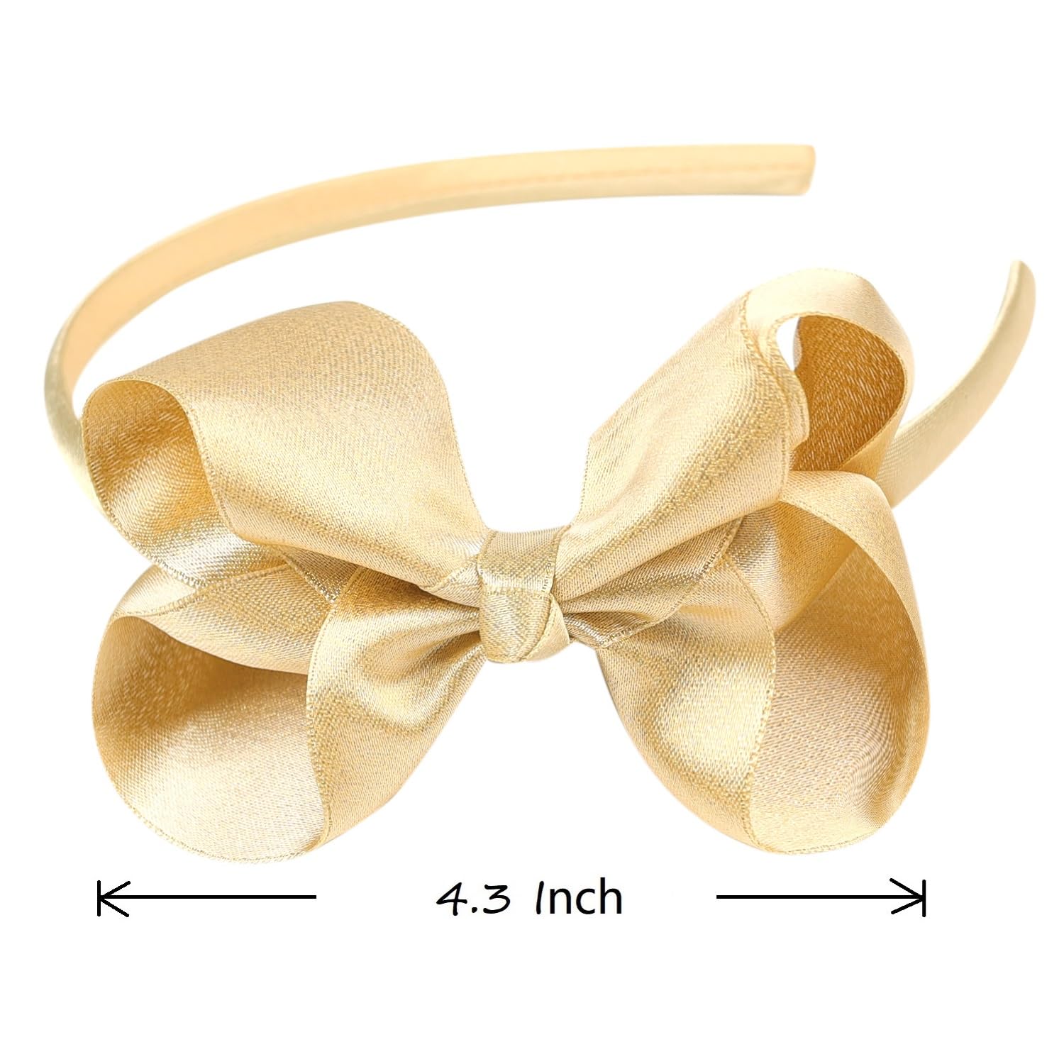 Amybasic gift-ready sparkly bow headband ideal for birthdays and holidays.