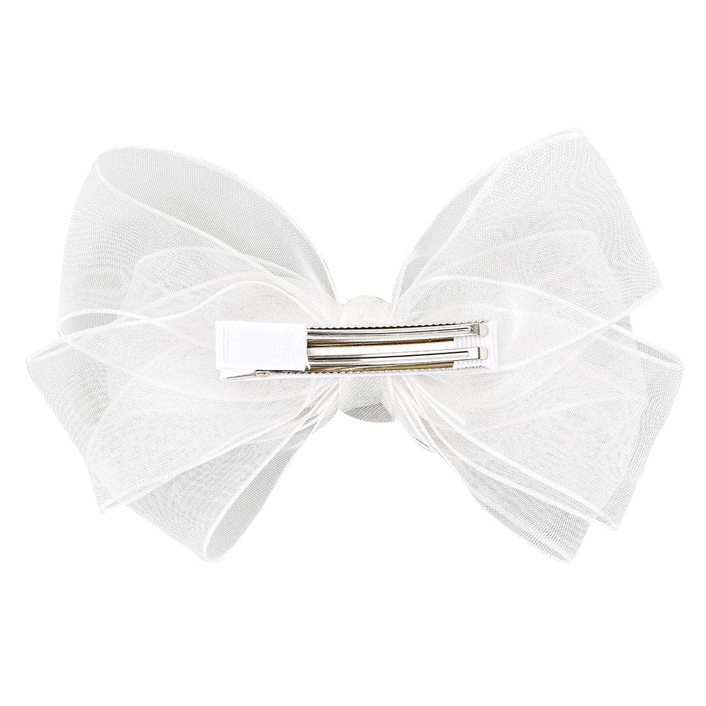 Amybasic safety-wrap clip white offers secure, gentle hold.