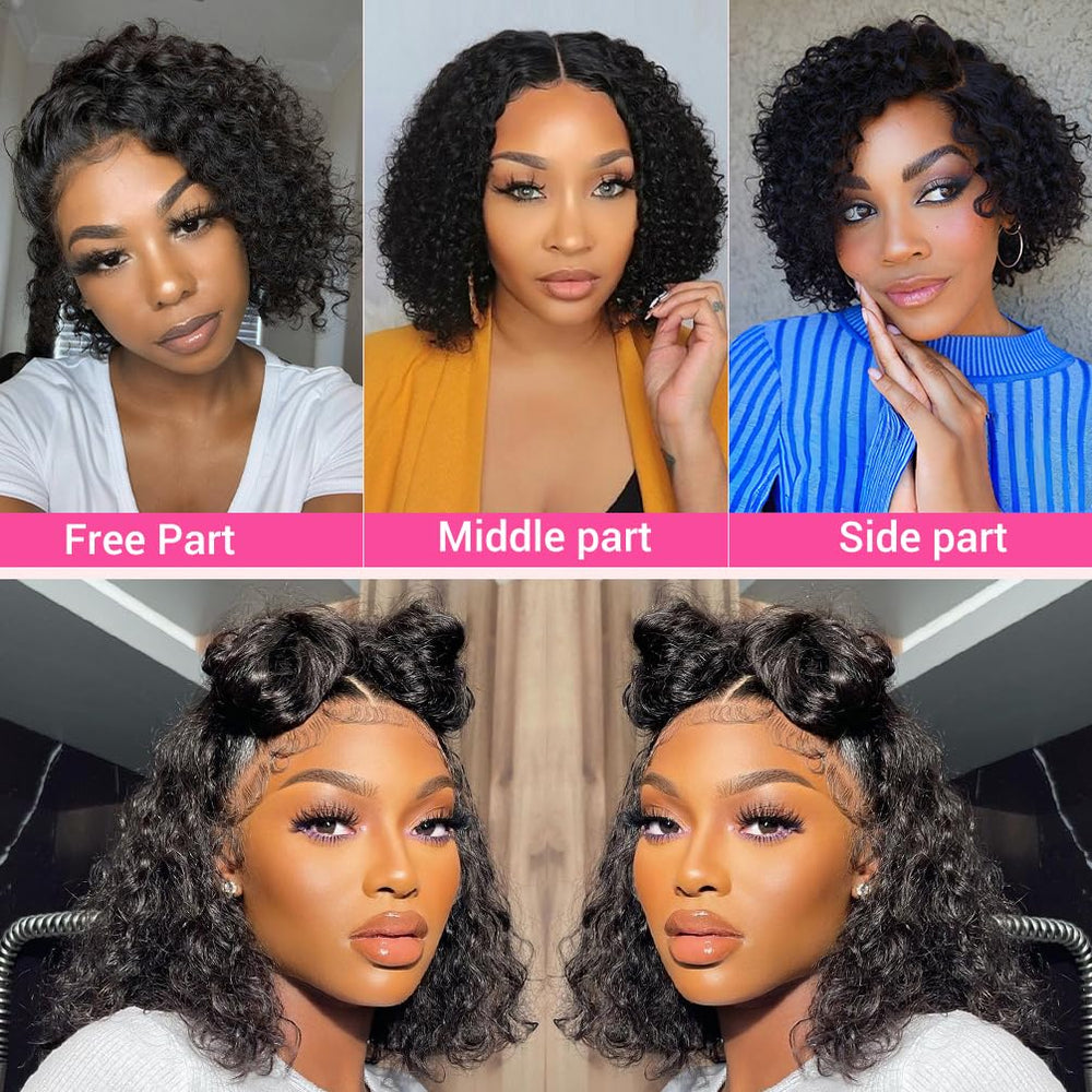 Amygirl Wear and Go glueless wig packaging included highlights convenient setup for quick wear.