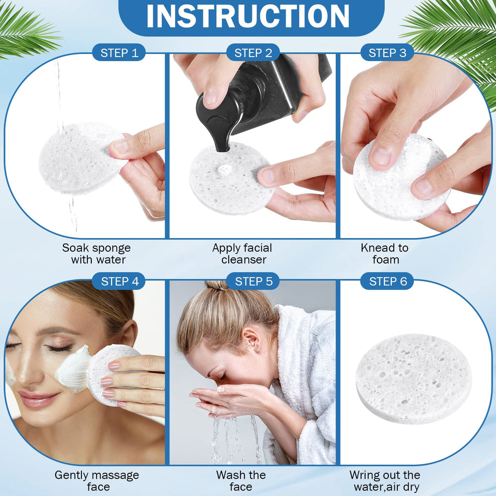 Amyhill sponge used with cleanser to create quick, rich lather.