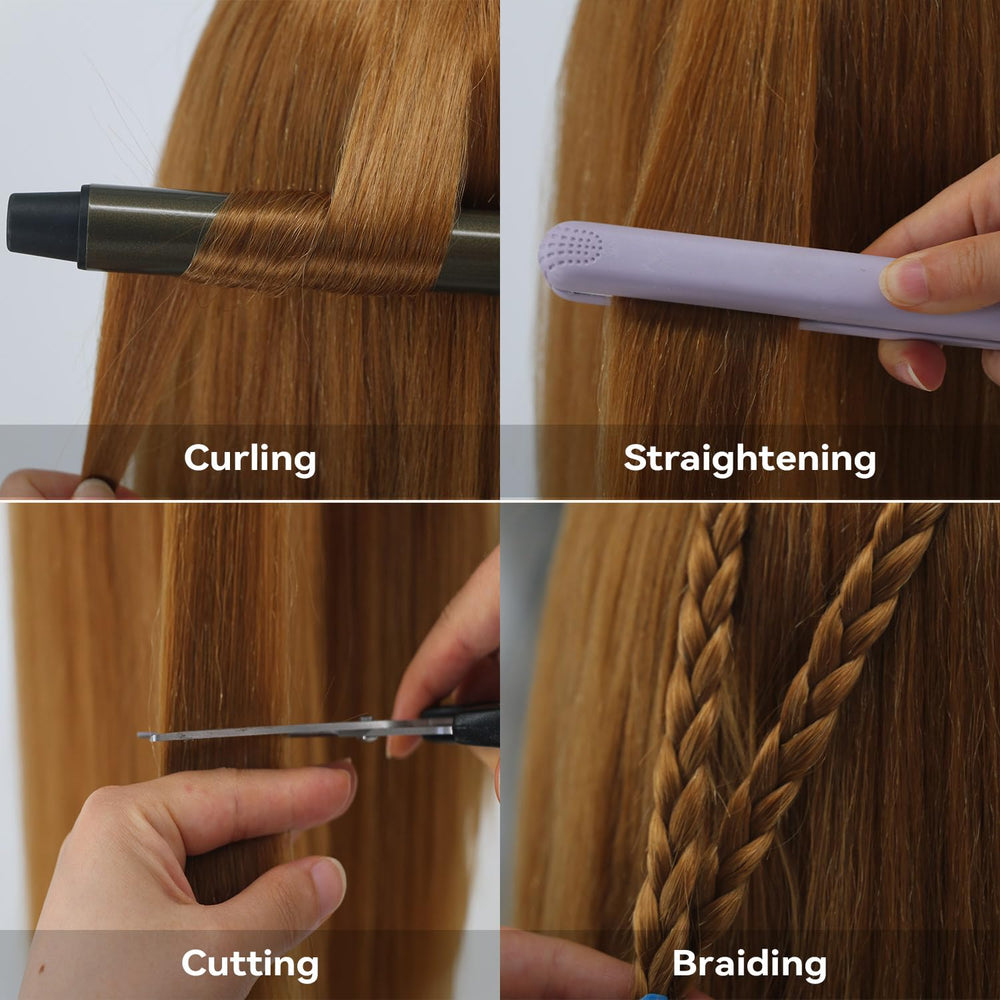 Amyqueen hair tool set included supports quick practice sessions and professional styling.