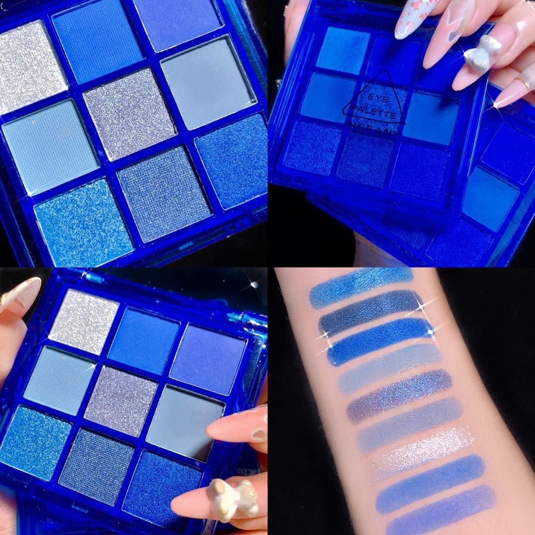 AMY'S DIARY night-look idea with bold navy tones.