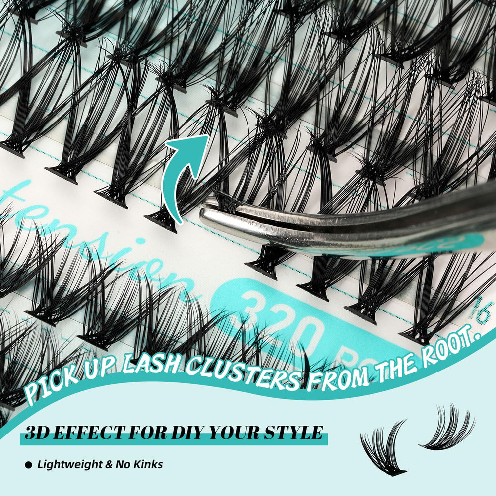 AMZGIRL LASH Applicator Tool for precise cluster placement