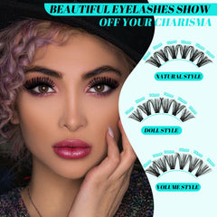 AMZGIRL LASH applicator tool for precise cluster placement.