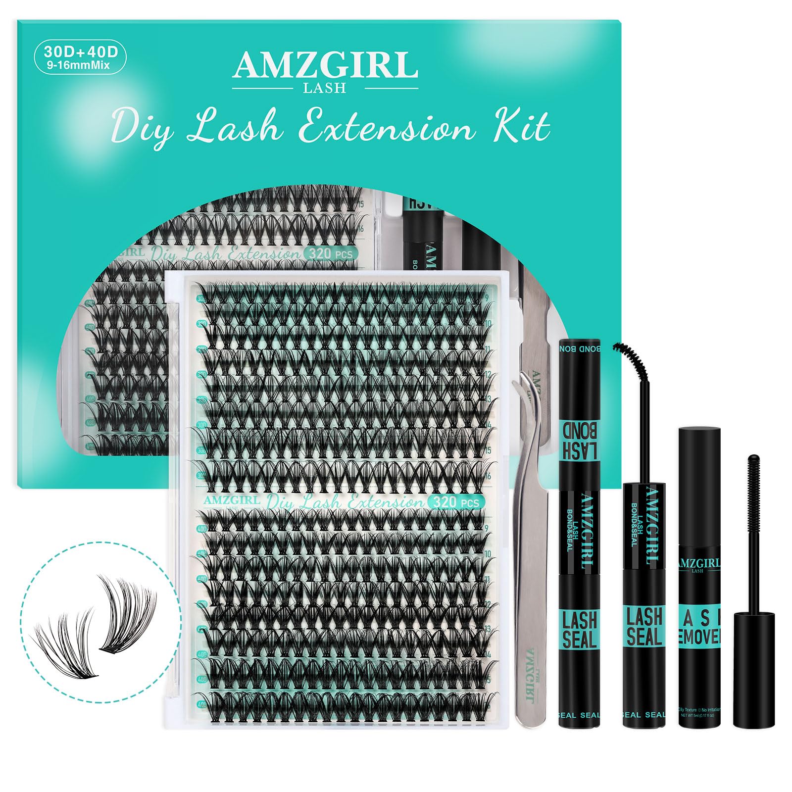 AMZGIRL LASH At-home DIY use saves salon time and money