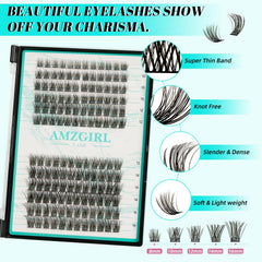 AMZGIRL LASH Bond and Seal bottle demonstrates long-hold secure lash adhesion