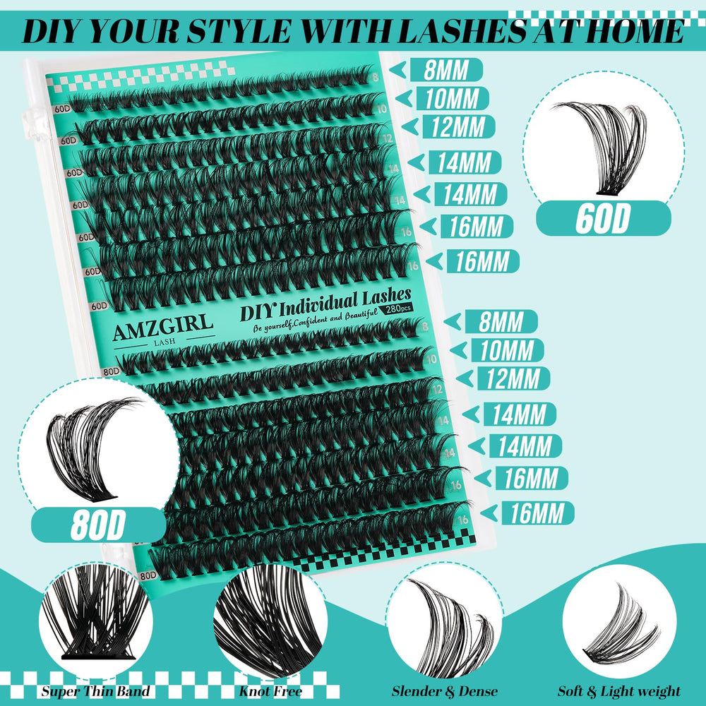 AMZGIRL LASH bond-seal waterproof formula for secure hold