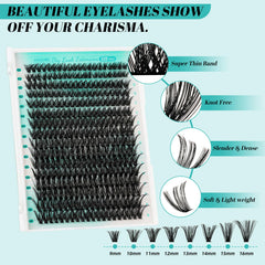 AMZGIRL LASH waterproof bond and seal for long-lasting wear.