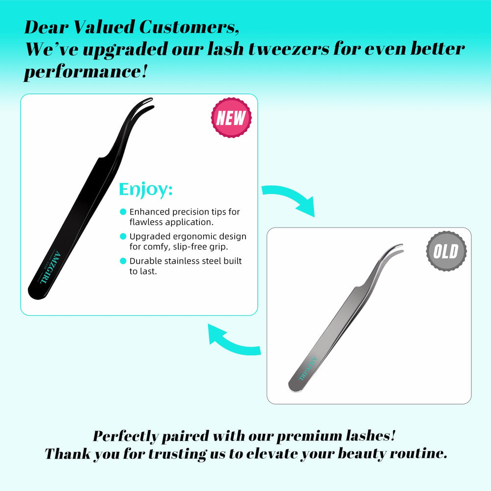 AMZGIRL LASH clusters 8-16mm d-curl for versatile eye looks.