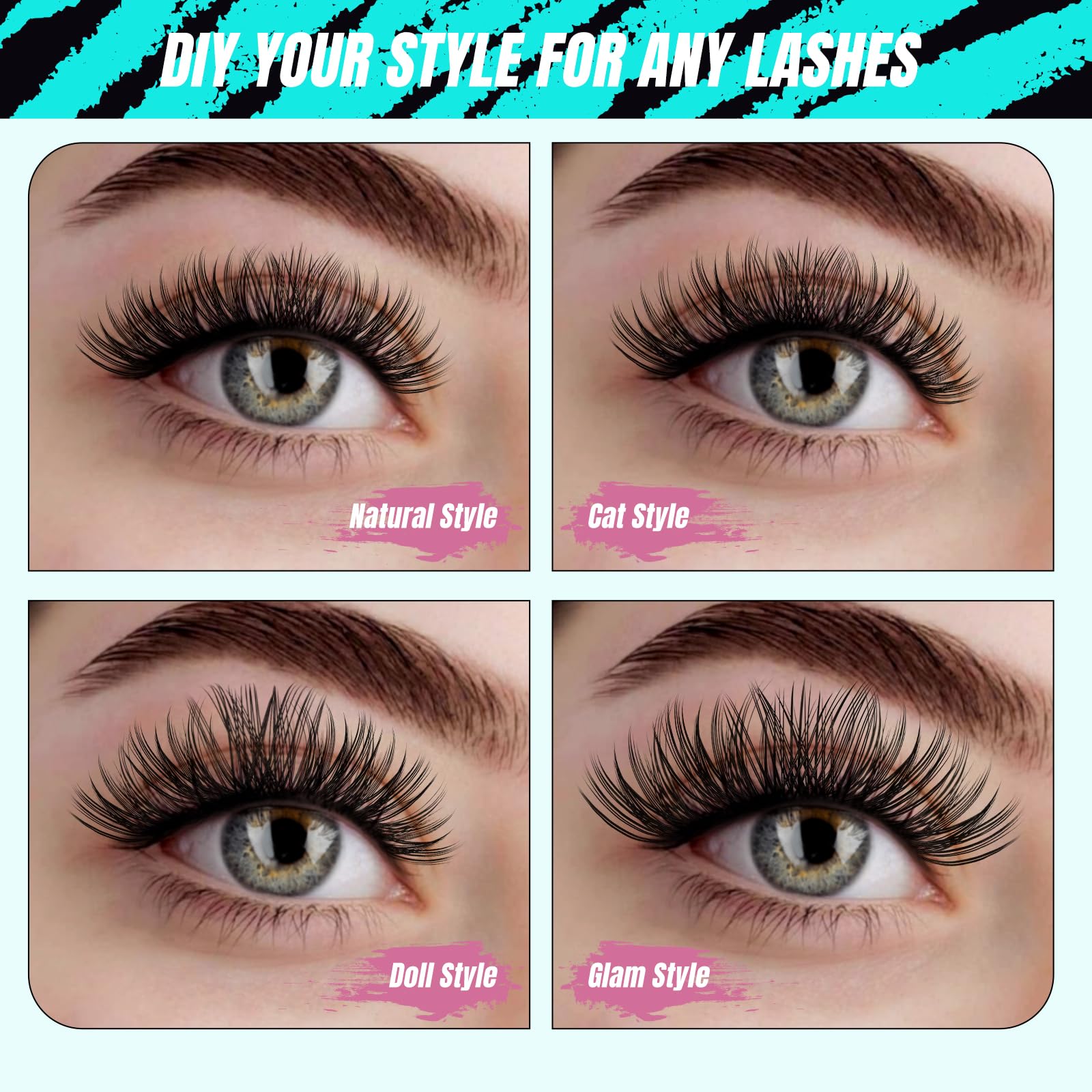 AMZGIRL LASH Beginner-friendly kit supports at-home beauty sessions.