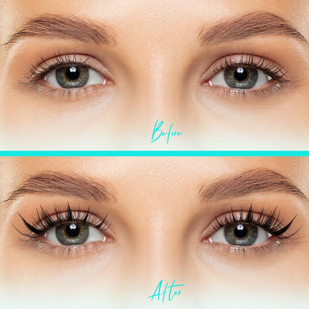 AMZGIRL LASH full-eye look demonstrates quick, customizable manga lash styling