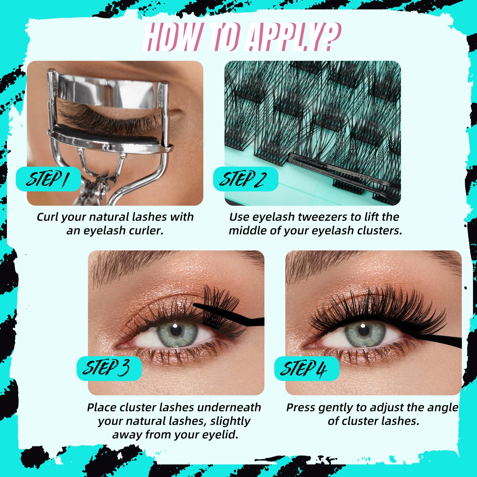 AMZGIRL LASH Midnight-theme kit evokes salon vibes for bold looks.