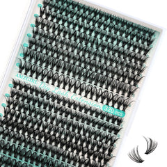 AMZGIRL LASH wispy lash clusters tray for DIY natural lashes at home