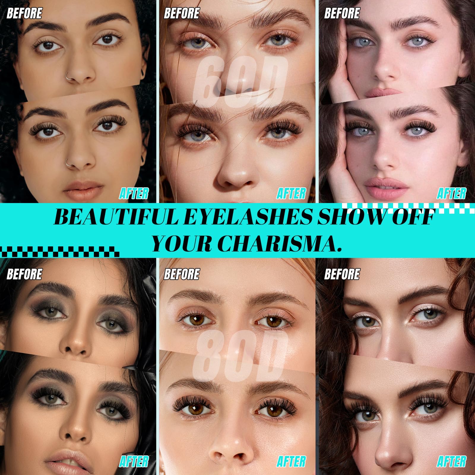 AMZGIRL LASH look variations for different occasions