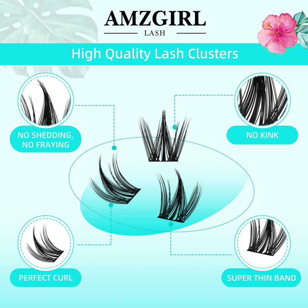 AMZGIRL LASH Manga varied lengths 10-18mm for versatile style