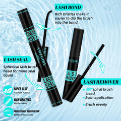 AMZGIRL LASH Remover bottle enables gentle safe removal