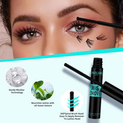 AMZGIRL LASH remover dropper control for precise adhesive breakdown
