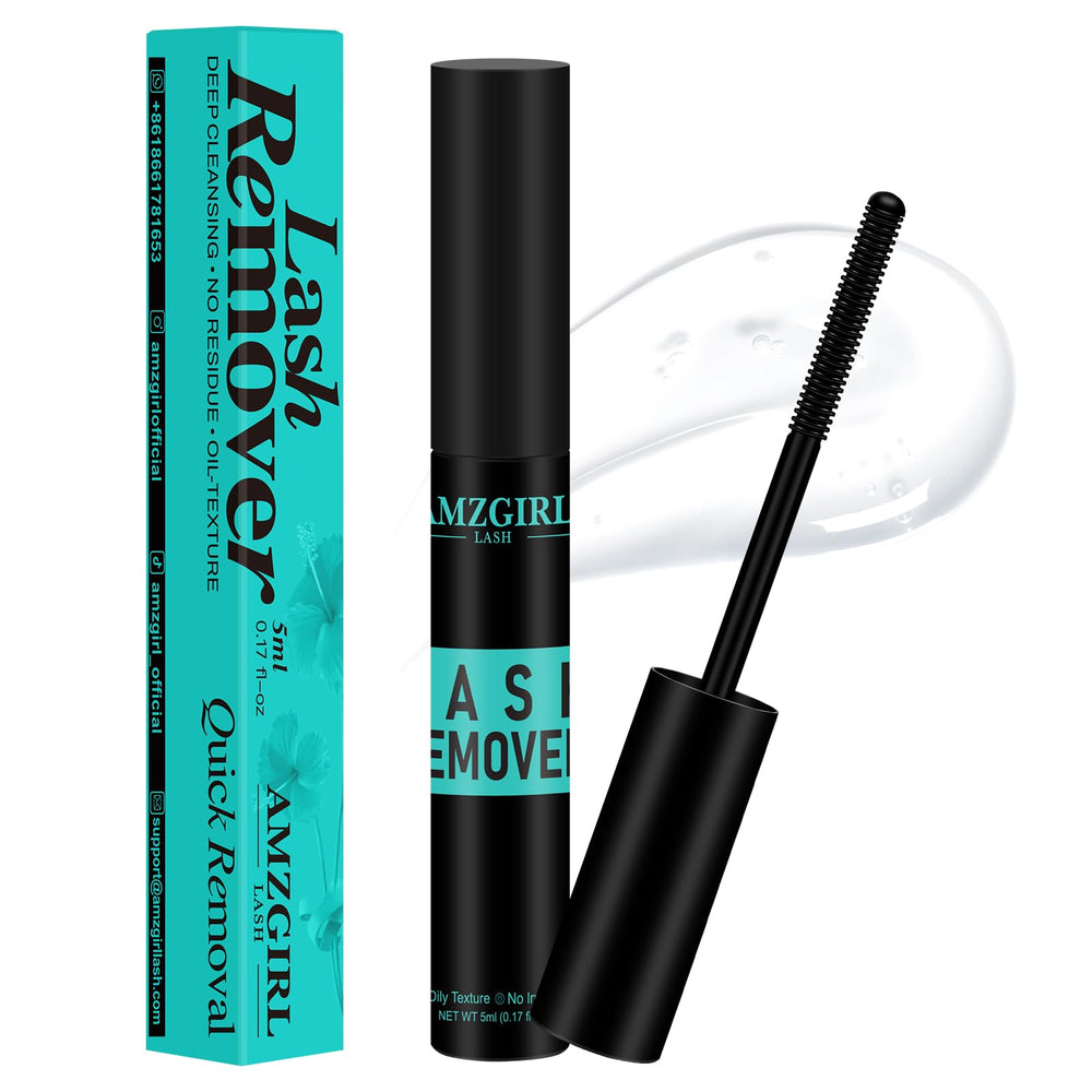 AMZGIRL LASH remover oil bottle dispense for easy application and deep clean