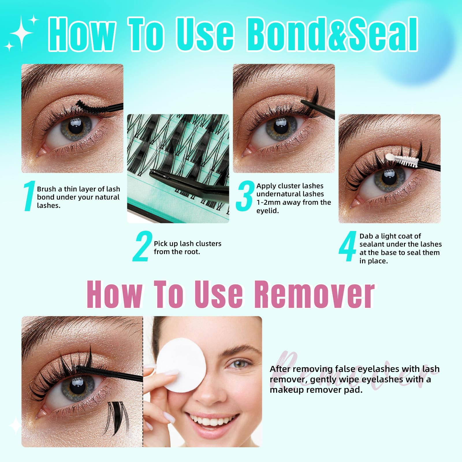 AMZGIRL LASH resistencia al agua para uso diario.