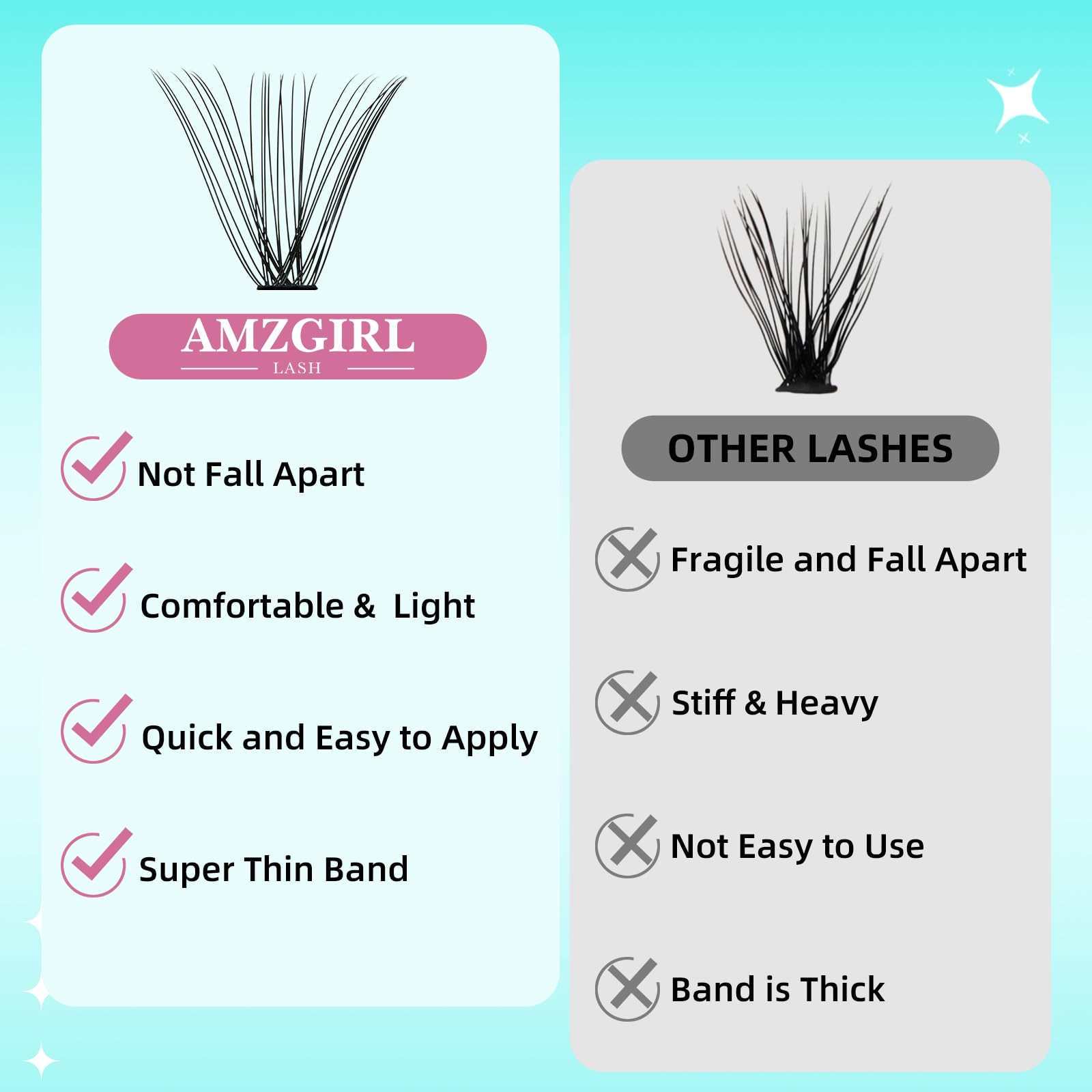 AMZGIRL LASH versatile occasions image demonstrates adaptable looks.