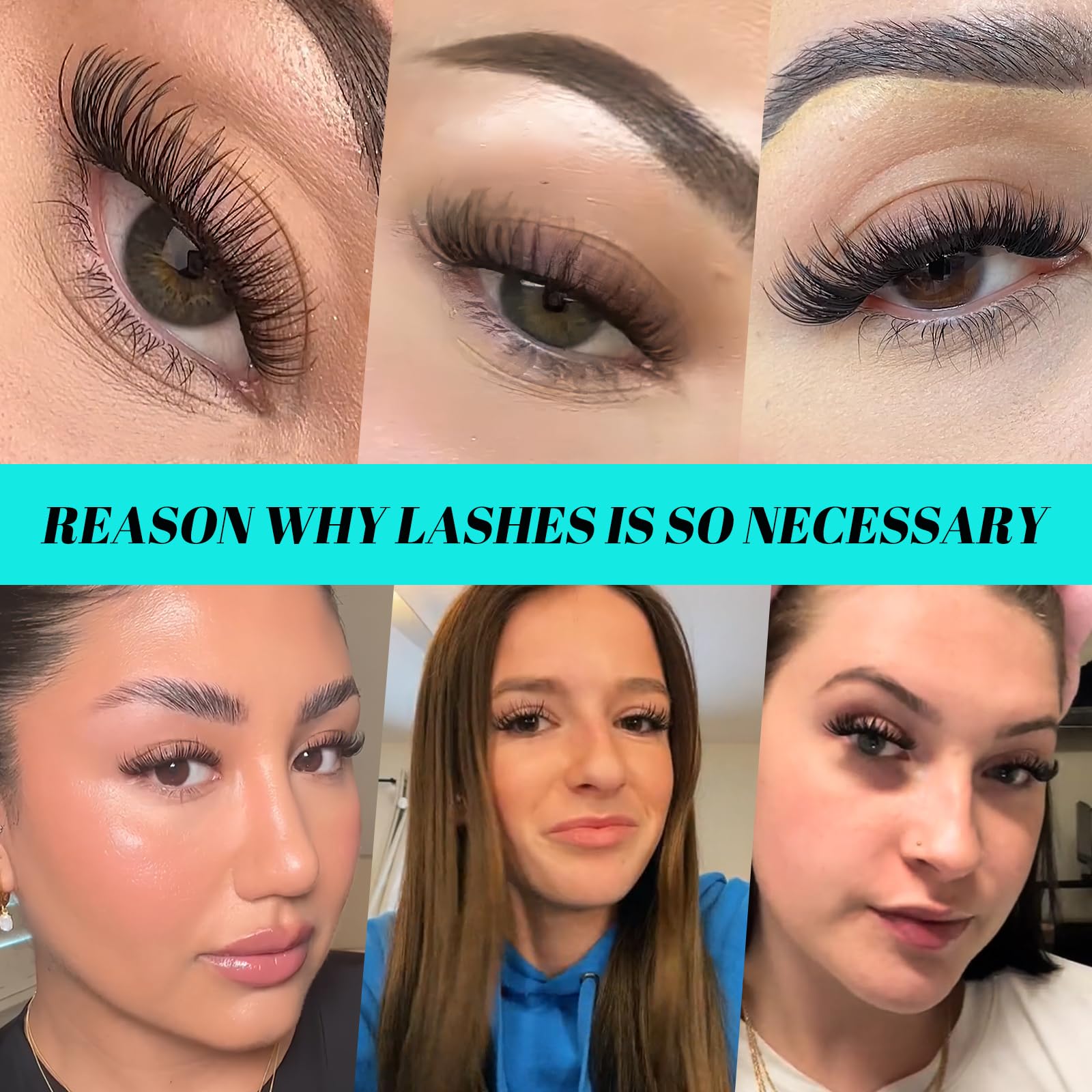 AMZGIRL LASH Waterproof formula supports durable Wear