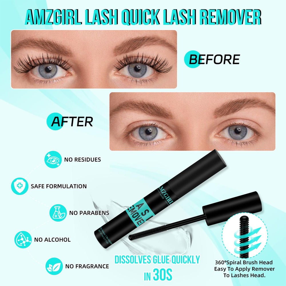 AMZGIRL LASH waterproof-hold demonstrates secure wear that lasts.